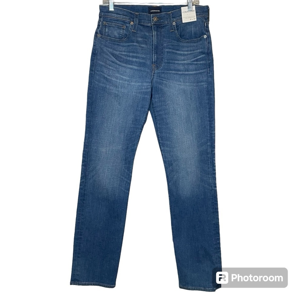 J. Crew Jeans Whiskers 770 Straight 31 X 32 NEW